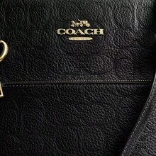 Coach Women's Station Tote Bag - 黑色簽名 - 查看 3