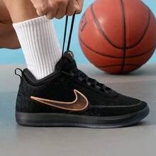 Nike Men's BOOK 2 HH EP Low-Top Basketball Training Shoes - Black - View 8