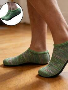 1 Pair Striped Diving Socks, Holiday Gift, Daily Home Wear Floor Socks, Fitness Sports Socks, Multi-Functional Unisex Short Socks, Lightweight Breathable Non-Sweaty, Versatile Colors With Multiple Sizes Available - Multicolor - View 3