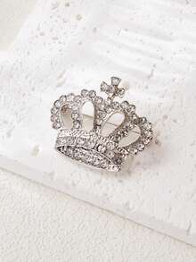 Luxury Elegant Crown Brooch, Suit Jacket Coat Accessory Decoration - Crown Brooch - View 5