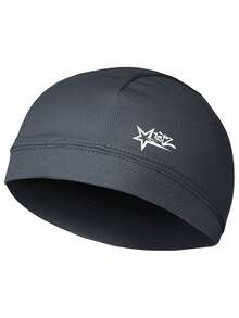 1/3 buah Topi Dalam Helm Motif Bintang & Huruf, Topi Rajut Kubah Jaring Bernapas Penyerap Keringat, Topi Dalam Helm Tahan Angin, Cocok Untuk Berkendara Sepeda Motor, Bersepeda, dan Olahraga Balap - MultiWarna - View 6