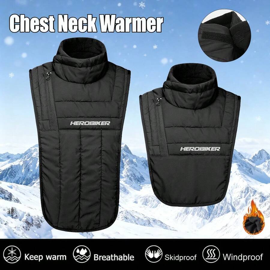 1 Pc Winter Warmth Neck Protector Windproof And Cold Resistant Neck Protection For Outdoor Sports Skiing Warmth And Windproof Motorcycle Riding Warmth Equipment Rider Gift - Multicolor - View 1