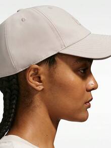 Nike Unisex U NK CLUB CAP U CB SWSH L Sports Curved Brim Hat FB5369-236 - Beige - View 6