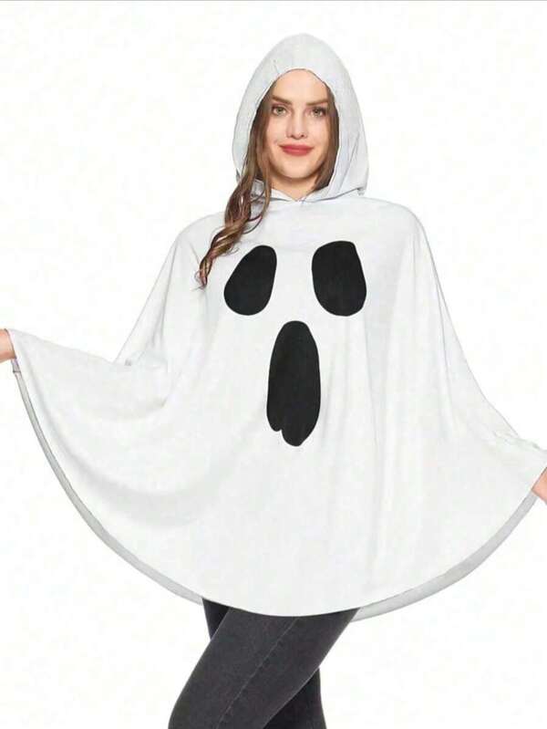 Party Costume For Girls: Ghost, Witch Cosplay, Fairy, White Bat Outfit, Halloween Costume
