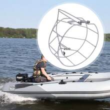 304 Stainless Steel Outboard Propeller Protector, Rustproof Stainless Steel Prop Protective Cover Fit 30HP Hidea Parsun Outboard Motors - Silver - View 9
