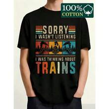 Men T-Shirts - 黑色 - 查看 5
