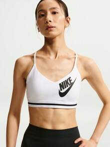 Nike 女款 AS W NK INDY 長袖 LOGO 運動內衣 BRA-LIM9923-100 - 彩色 - 查看 1