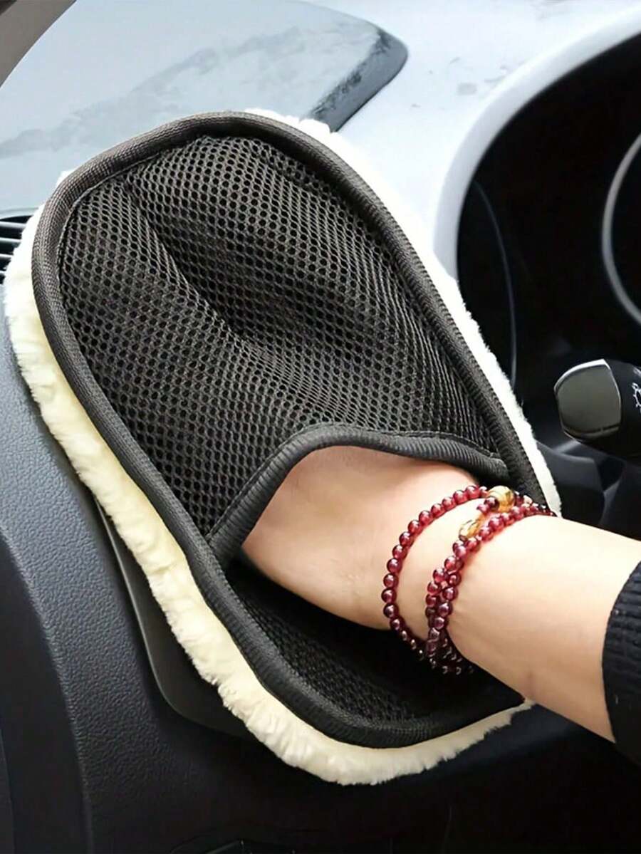2pcs Multi-Layer Thickened Honeycomb Car Wash Sponge, High-Density Mesh Absorbent Sponge Block, Soft Non-Scratch Car Body & Glass Cleaning Cloth, Car Paint Stain Removal Car Wash Tool, Home Car Wash Beauty Maintenance Interior Cleaning Accessory
