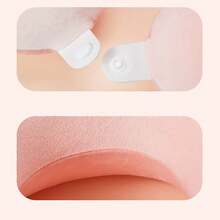 Miniso Neck Pillow Cloud Pig Memory Foam U-Shaped Cushion Contour Support For Travel Nap Memory Foam Inner Polyester Cover (1 PC) - Multicolor - View 5