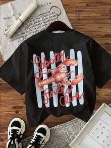 Women T-Shirts - 黑色 - 查看 3