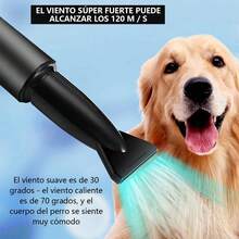 Secadora Profesional Perros Mascotas Estetica Canina 2800w - Tipo de Enchufe A USA (110-127V) - Ver 4
