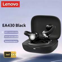 Lenovo EA430 耳夾式耳機 HD 環繞音效 通話降噪 藍牙無線耳機 輕量音樂遊戲耳機 - 查看 11