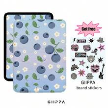 GIIPPA Protective Case For Kindle E-Reader, Book Style Handheld, Blueberry Pattern, Compatible With Kindle Paperwhite 5th/6th/7th, Paperwhite 10th/11th/12th, Kindle(Colorsoft)/10th/11th/12th And Other Popular Models, Kindle Protective Case/Kindle Accessories - Multicolor 1 - View 1