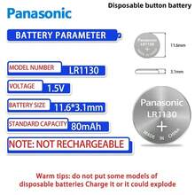 10-100pcs Panasonic 189 LR1130 AG10 SR1130 389 V10GA LR54 SR54 Alkaline Button Cell Batteries, Suitable For Watches, Calculators, Toys, Etc. - LR1130 Panasonic (GF) - View 2