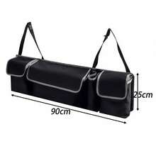 1 Piece Large Capacity Wall Hanging Storage Pouch, Covered Pockets Adjustable Carry Straps, Multi-Use: Equipment Storage Bag, Vehicle Storage Organizer, Garage Tool Bag, RV Storage Bag, Utility Organizer Bag - A - View 12
