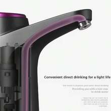 Electric Water Extractor Head For Home Use, Universal Automatic Water Dispenser, USB Rechargeable Portable Pump, Suction Pump Compatible With Most Water Bottles, Easy To Operate For Home Use - View 2