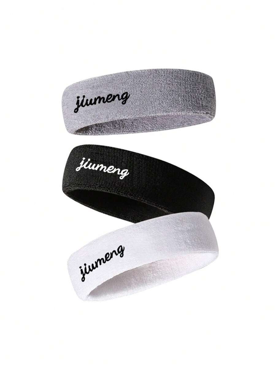 1pc Sports Sweat-Absorbing Headband For Men And Women, Basketball Running Yoga Anti-Sweat Headband - Multicolor - View 1