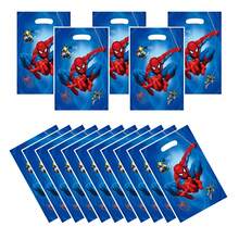 30pcs Spider Birthday Party Gift Bags, Spider Birthday Party Supplies Decorations, Spider Theme Birthday Party Decorations - Cartoon - View 2