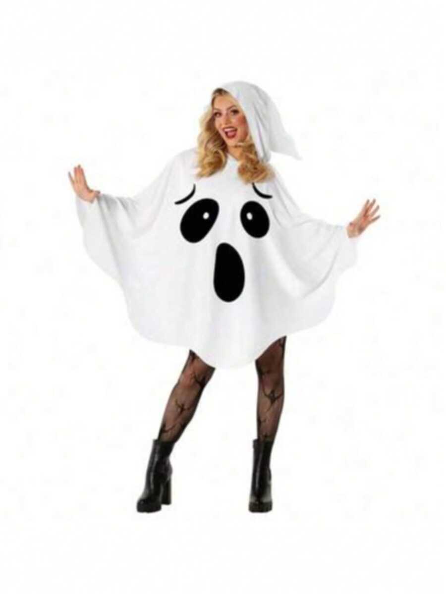 Girls Party Costumes: Ghost, Witch Role Play, Fairy, White Bat Outfit, Halloween Costume - Multicolor - View 1