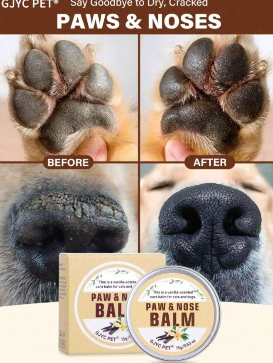 Pet Natural Paw & Nose Balm – Quickly Relieves Dry Skin, Multiple Scents And Sizes Available, Protective And Healing Properties - Multicolor - View 1