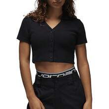 Nike/Jordan Women's Sports Fashion Short Sleeve Knit Top FN5397-010 - FN5397-010 - View 12