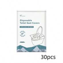 Toilet Seat Covers Disposable - 10/20/30/40/50/60/100PcskFlushable Paper Toilet Seat Covers For Adults Kids Potty Training, Travel Essential Accessories For Public Restrooms Airplane Camping - White - View 7