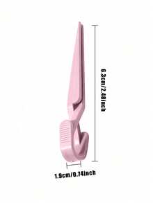 Pinces d'extension d'ongles en gel polymère Quick Build, Pinces d'extension d'ongles en gel polymère, Pinces d'extension d'ongles UV LED, Outils de nail art, Fournitures de nail art, 3/5/10/20 pièces Transparent, Rose, Violet Pinces d'extension d'ongles - Multicolore - Voir 5