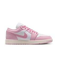 Nike Air Jordan 1 Low AJ1 Retro Sneakers CUPSOLE, The Maillard Colorway I Fell In Love With At First Sight. - White Pink - View 6