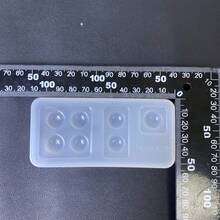 Pill Mold Resin Casting Mold Silicone Mold Accessories Resin Liquid Mold Resin Keychain Silicone Mold Resin Mold - White - View 2