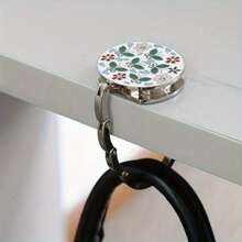 1pc Folding Bag Hook, Table Hook, Folding Round Bag Hook - A - View 5