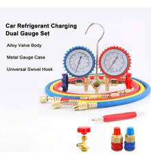 Juego Manometros Refrigeracion Manifold R22,r134a,r12,r502 - A - Ver 5