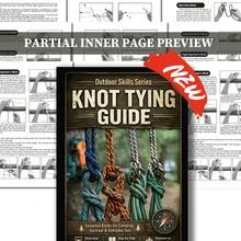 40-Page Comprehensive Outdoor Knot Tying Guide From Beginner To Advanced! Step-By-Step Illustrated, Covering Camping, Survival, And Daily Life Practical Knots, Solving Pain Points Of Beginners Not Knowing How To Tie Knots, Unstable Knots, And Helplessness In Outdoor Emergencies, Portable And Easy To Carry, Suitable For Outdoor Travel And Home Life. - A - View 6