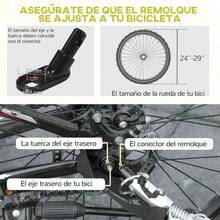 HOMCOM Remolque de Bicicleta para Niños +18 Meses Cochecito para Transporte de 2 Plazas con Cinturón de Protección Espacio de Almacenamiento y Sistema de Amortiguador 140x88x90 cm Verde - Verde - Ver 8
