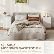 Nightstands - White - View 4