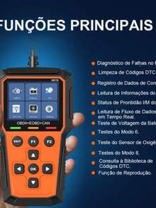 Scanner Automotivo Obd2 Atualizado Profissional Em Português - A - Visão 3
