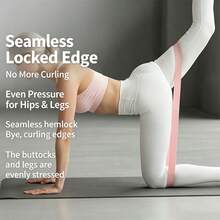 1pc/4pcs Multi-Function Yoga Resistance Bands, Suitable For Stretching, Resistance Training, Squats, Butt Lifting And Body Shaping - Multicolor - View 3