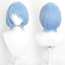 Wig Cosplay Yewell, 29 Inci, Poni Biru Langit, Seri Dream Daily, Hiasan Kepala Cosplay Jepang, Serbaguna untuk Roleplay Kartun & Anime, Cocok untuk Pesta Pribadi, Cosplay Sehari-hari, Halloween, Sakamoto Daily - Baby Blue - View 1