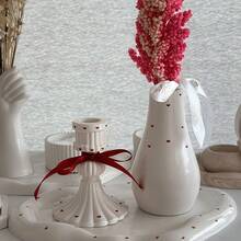 SILIKE LUFEI 1 buah Cetakan Silikon Tanah Liat Motif Garis Vertikal Romawi untuk Alas Lilin, Cocok untuk Membuat Lilin Resin, Plaster, Produk Aromaterapi, Dekorasi Rumah, dan Pajangan Silikon. - Cetakan dasar lilin bergaris Romawi - View 4
