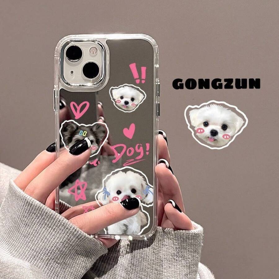 Fashion Phone Cases - [Mirror Finish] ST0135 English Cat - View 1