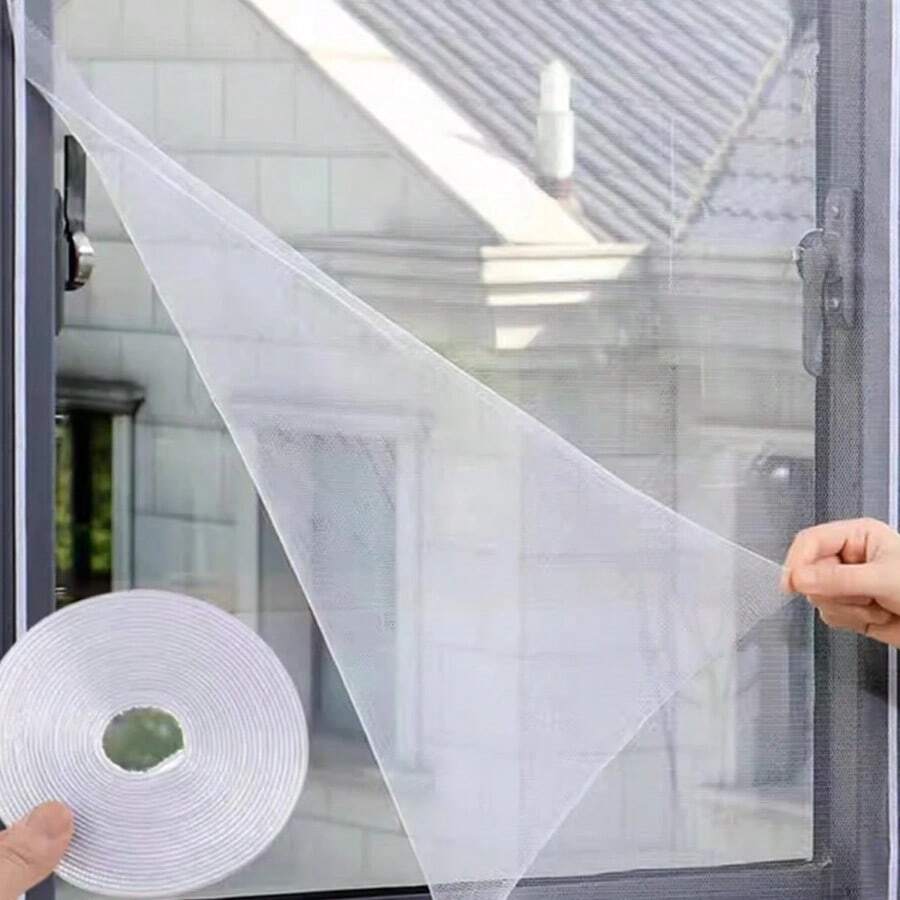 Self-Adhesive Window Screen, Mosquito And Insect Barrier For Windows, Easy Home Installation, Removable, Breathable And Dust-Proof Window Mesh, Mother's Day Gift, Home Decor