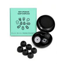 Soft Reusable Silicone Noise-Canceling Earplugs For Sleep, With Different Size Replacement Ear Tips, Washable, Zero Pressure Side Sleeping, No Ear Pain, For Snoring, Travel, Focused Study, Business Trips, Dorm Naps, Library, Back To School Essential, Gift For Men, Women, Youth And Students - Multi-colored Earplugs - View 12