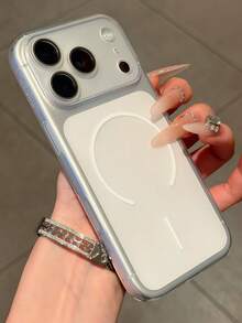 基礎款透明磨砂相機保護手機殼，適用於 iPhone 17 Pro Max 17 Pro 17 16 Pro Max 16 Pro 16 15 Pro Max 15 Pro 15 14 Pro Max 14 Pro 14 13 Pro Max 13 Pro 13 12 Pro Max 12 Pro 12 11，修身軟背蓋 - 磨砂白 - 查看 2