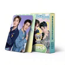 GeminiFourth Thai Star Boxed Small Cards 92pcs LOMO Collection Cards, Thai Drama CP GeminiFourth Photo Cards & Stickers Set, GeminiFourth Duo & Solo Photo LOMO Cards Fan Commemorative Merchandise Gift Box - Multicolor - View 10
