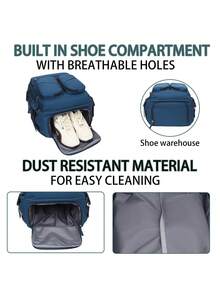 Travel Backpack For Men, Lightweight, Suitable For Short Trips, Commuting, Travel Luggage Bag, Large Capacity, Laptop, Book Bag - Multicolor - View 10