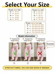 Sunny Girl Style Summer Y2K Straight Leg Pants, Contrast Waist Design, Suitable For Back To School, Casual Outings And Home Wear - Light Grey - View 9