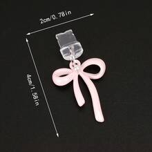 1個甜美蝴蝶結手機充電孔防塵塞，相容 Apple 手機充電孔，Type-C 手機掛飾 - 彩色 - 查看 10