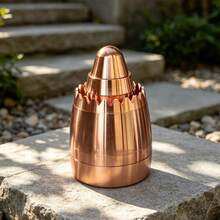 1PC Brushed Metal Creative Design 4-Layer Grinder, Wavy Serrated Layered Top Cover, Multi-Color Options, Pocket Portable Desktop Herb Grinder, Smoking Accessories - View 7