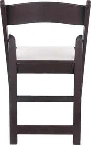 BTEXPERT Resin Folding Chair Vinyl Padded Seat Indoor Outdoor Lightweight Set For Home Event Party Picnic Kitchen Dining Church School Weddings 4 Brown - ColorB - View 6