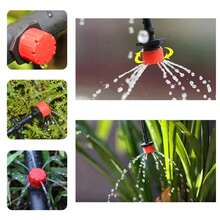 Kit Sistem Irigasi Tetes 15M/30M/50M, Sistem Irigasi Taman Hemat Air DIY, Kit Irigasi Tetes Otomatis untuk Halaman Rumput, Taman, dan Rumah Kaca - Bahan Plastik, Ulir Standar Universal, Cocok untuk Perawatan Halaman Rumput dan Taman, Kit Penyiraman Otomatis - A - View 4