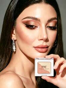 Romantic Makeup RMT 單色亮片眼影，烘焙粉末質地，高光澤與閃耀，易於塗抹且持久。Y2K 派對必備，節日限量版。適合送給媽媽、姊妹和女友的理想禮物 - A14 - 查看 6